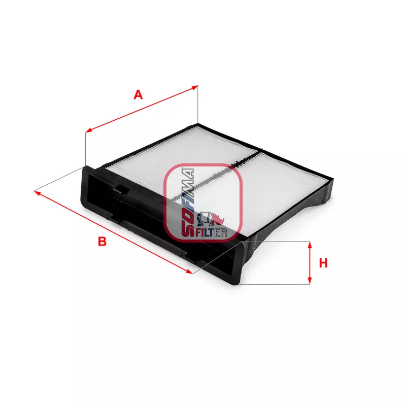 Filtre, air de l'habitacle SOFIMA S 3329 C