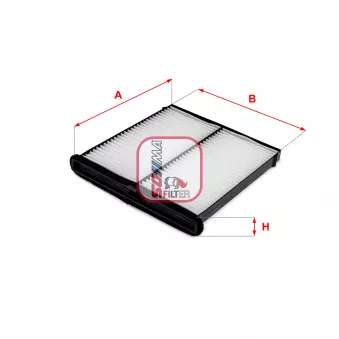 Filtre, air de l'habitacle SOFIMA S 3330 C