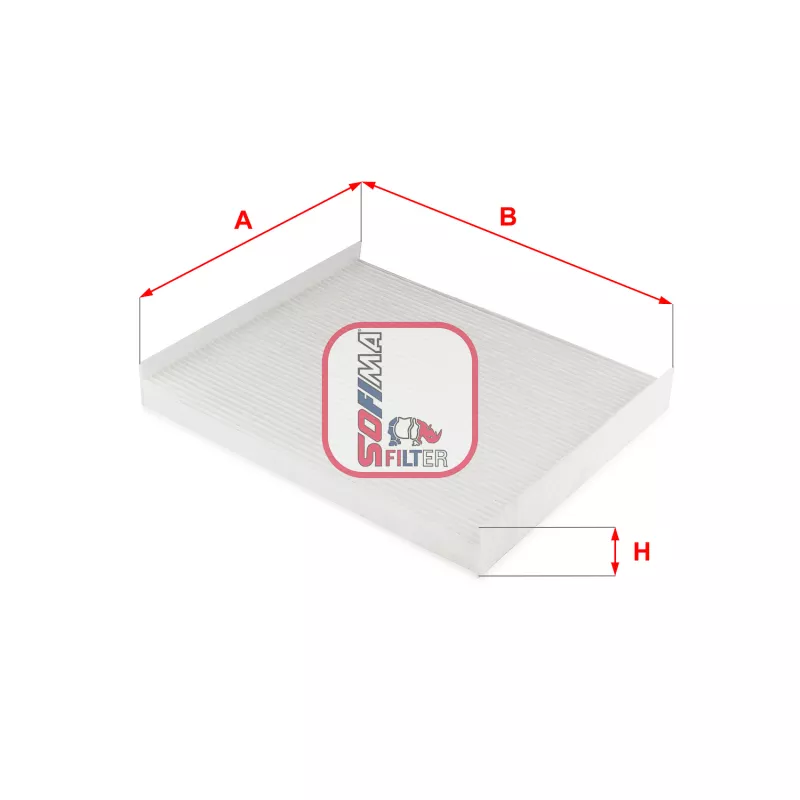 Filtre, air de l'habitacle SOFIMA S 3331 C