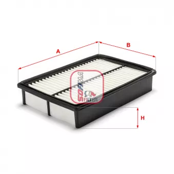 Filtre à air SOFIMA S 3344 A