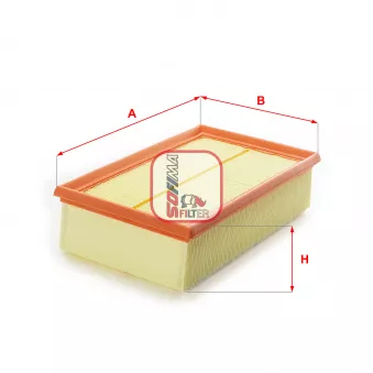 Filtre à air SOFIMA S 3351 A