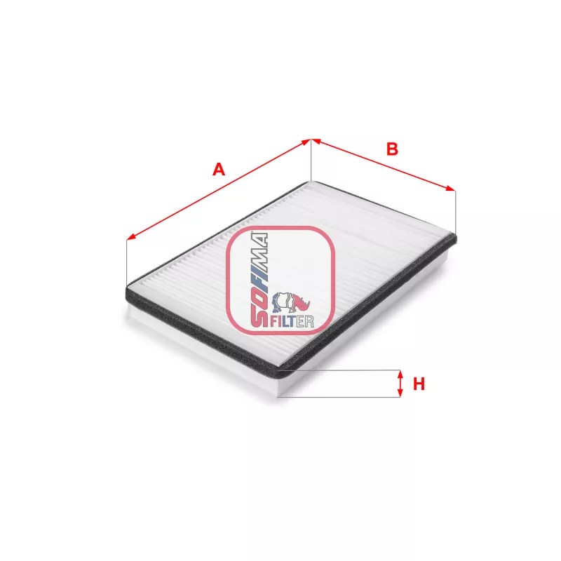 Filtre, air de l'habitacle SOFIMA S 3374 C