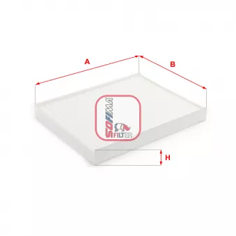 Filtre, air de l'habitacle SOFIMA S 3379 C