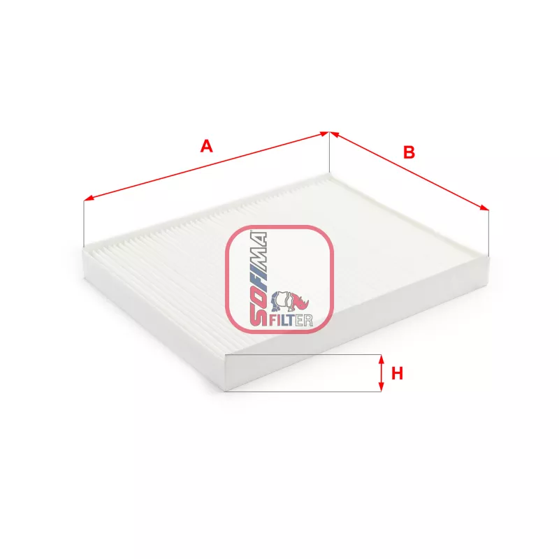Filtre, air de l'habitacle SOFIMA S 3379 C