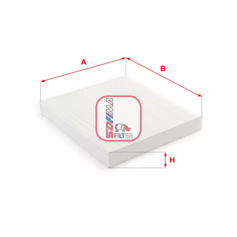 Filtre, air de l'habitacle SOFIMA S 3383 C
