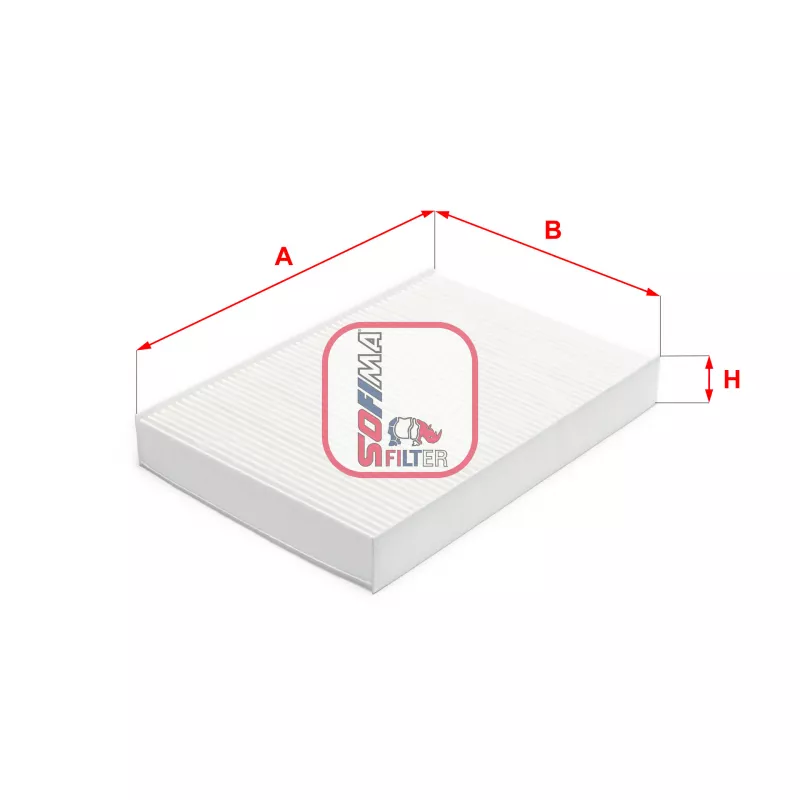 Filtre, air de l'habitacle SOFIMA S 3389 C