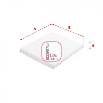 Filtre, air de l'habitacle SOFIMA S 3390 C
