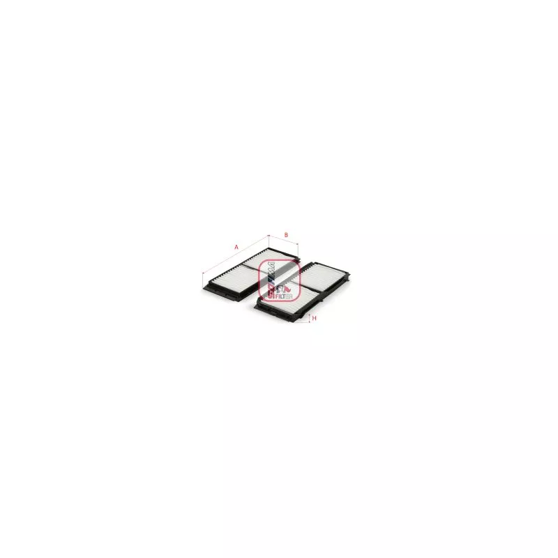 Filtre, air de l'habitacle SOFIMA S 3397 C