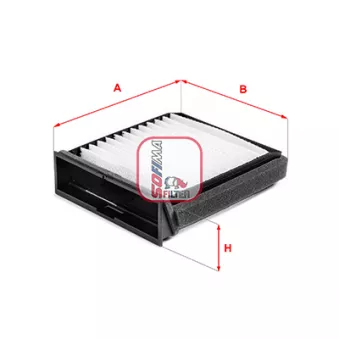 Filtre, air de l'habitacle SOFIMA S 3404 C