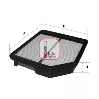 Filtre à air SOFIMA S 3471 A