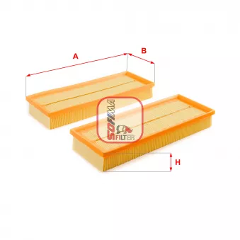 Filtre à air SOFIMA S 3531 A