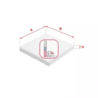 Filtre, air de l'habitacle SOFIMA S 3532 C