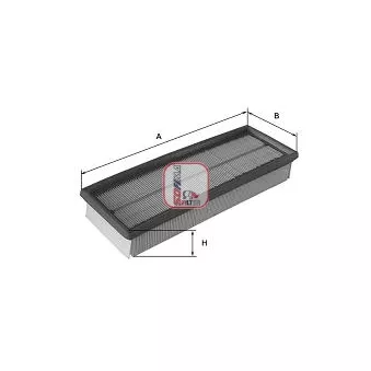 Filtre à air SOFIMA S 3548 A
