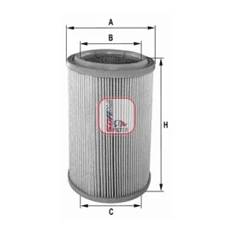 Filtre à air SOFIMA S 3610 A
