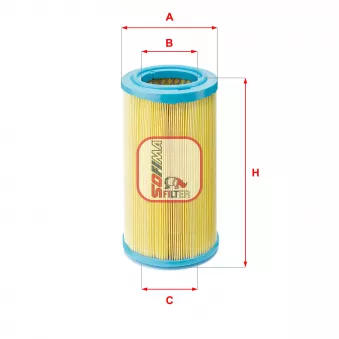 Filtre à air SOFIMA S 3620 A