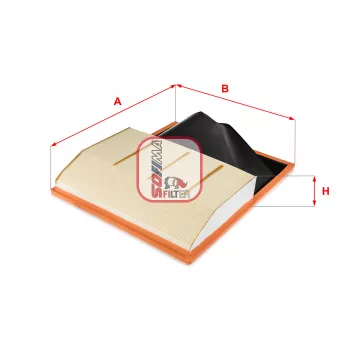 Filtre à air SOFIMA S 3629 A