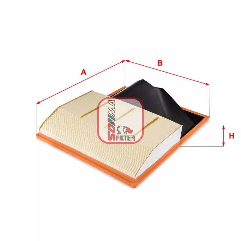 Filtre à air SOFIMA S 3629 A