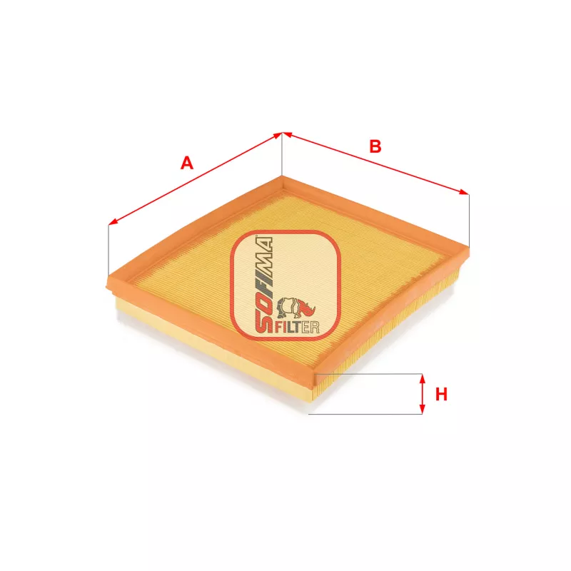Filtre à air SOFIMA S 3648 A
