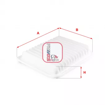 Filtre à air SOFIMA S 3709 A