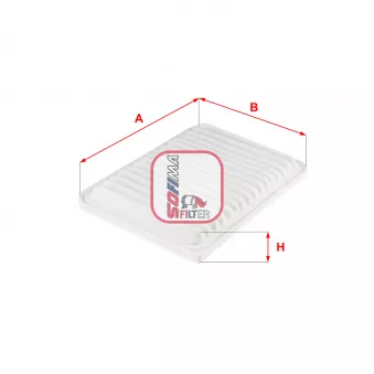 Filtre à air SOFIMA S 3721 A