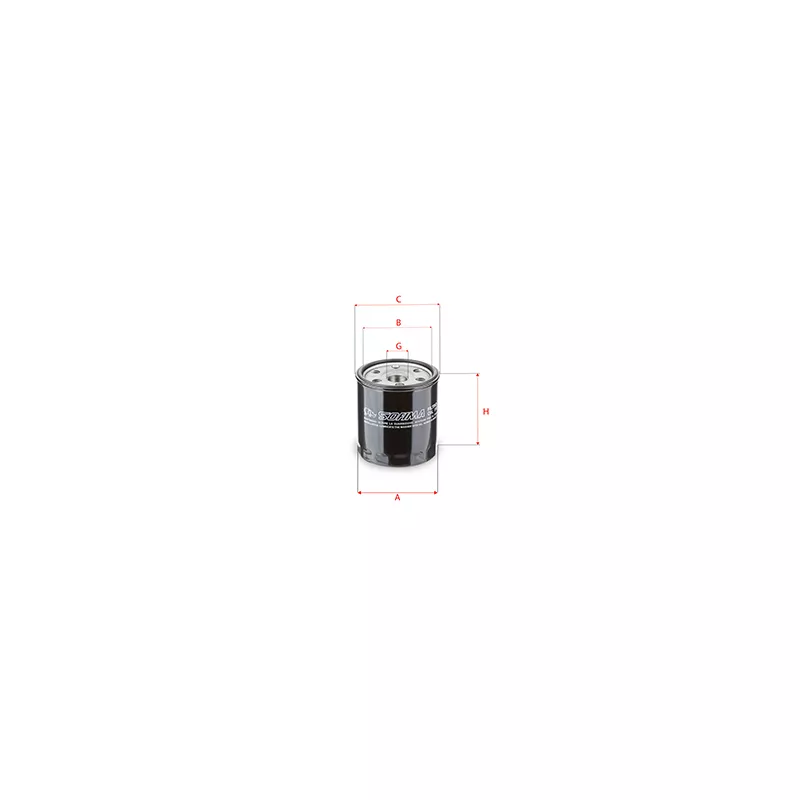 Filtre à huile SOFIMA S 3721 R
