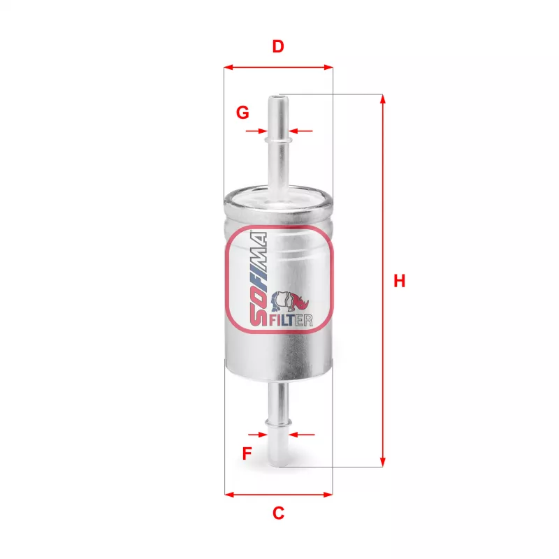 Filtre à carburant SOFIMA S 3740 B