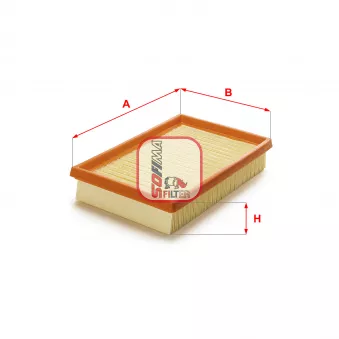 Filtre à air SOFIMA S 3787 A