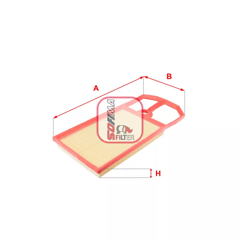Filtre à air SOFIMA S 3820 A