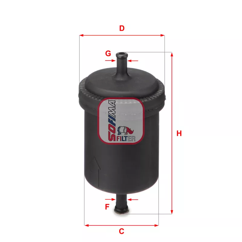 Filtre à carburant SOFIMA S 3900 B