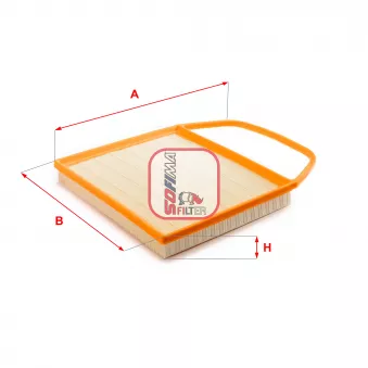 Filtre à air SOFIMA S 3A44 A