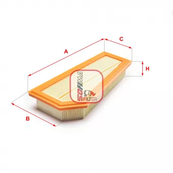 Filtre à air SOFIMA S 3A60 A