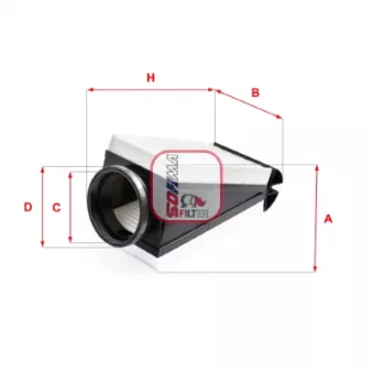 Filtre à air SOFIMA S 3B87 A