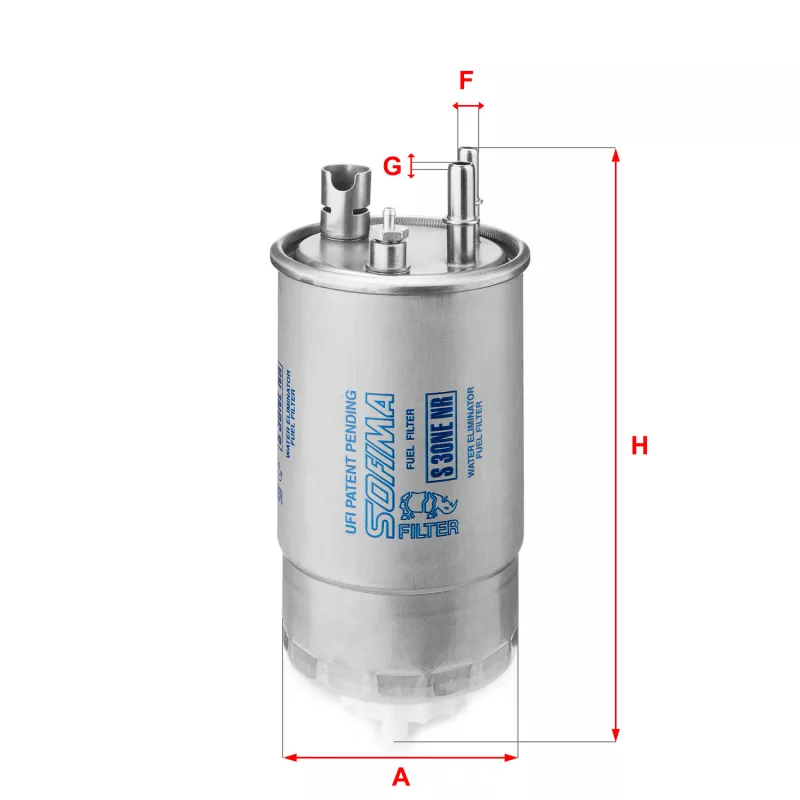 Filtre à carburant SOFIMA S 3ONE NR