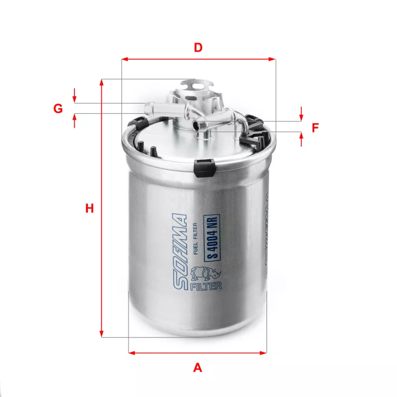 Filtre à carburant SOFIMA S 4004 NR
