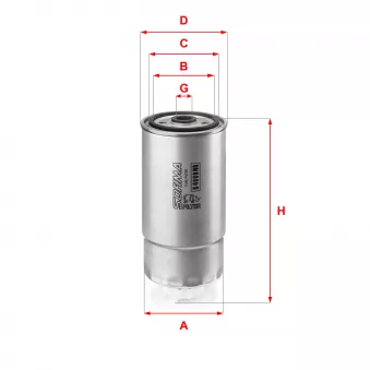 Filtre à carburant SOFIMA S 4009 NR