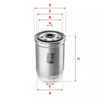 Filtre à carburant SOFIMA S 4012 NR