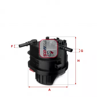 Filtre à carburant SOFIMA S 4015 NR