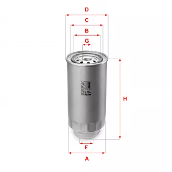Filtre à carburant SOFIMA S 4017 NR