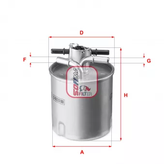 Filtre à carburant SOFIMA S 4026 NR