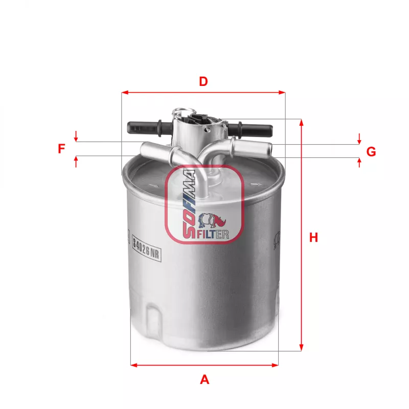 Filtre à carburant SOFIMA S 4026 NR