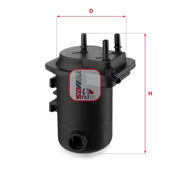 Filtre à carburant SOFIMA S 4050 NR