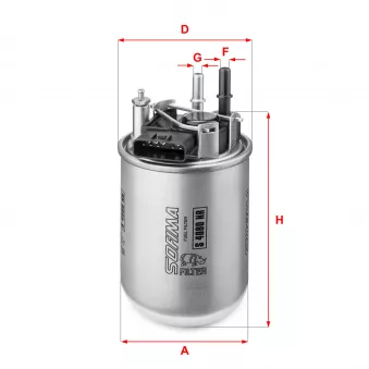 Filtre à carburant SOFIMA S 4080 NR