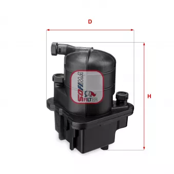 Filtre à carburant SOFIMA S 4087 NR