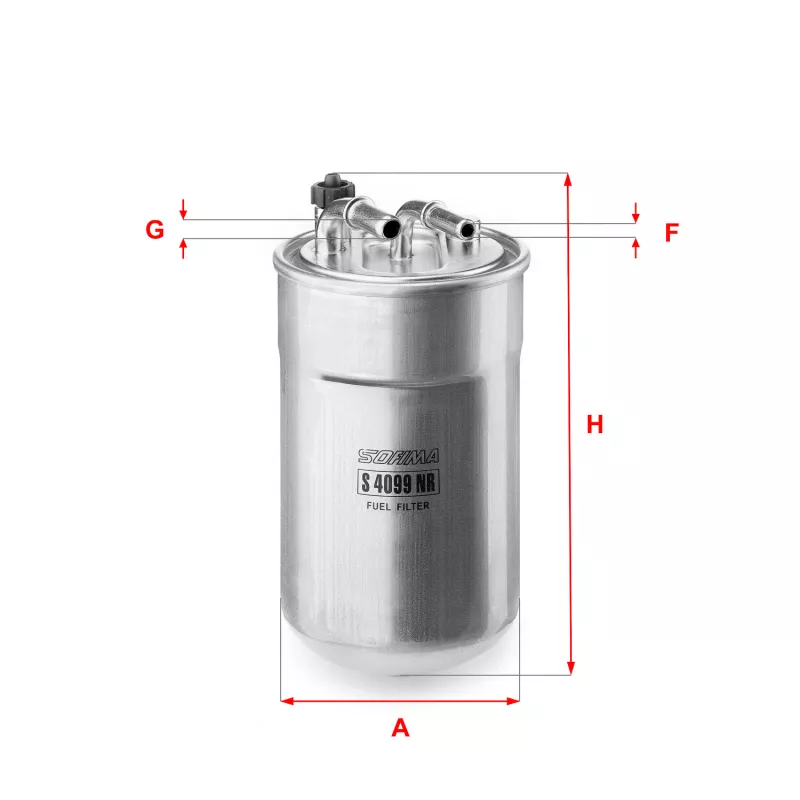 Filtre à carburant SOFIMA S 4099 NR