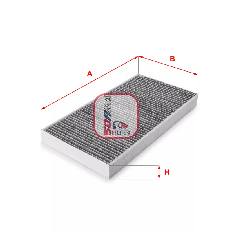 Filtre, air de l'habitacle SOFIMA S 4100 CA