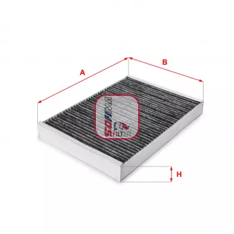 Filtre, air de l'habitacle SOFIMA S 4101 CA