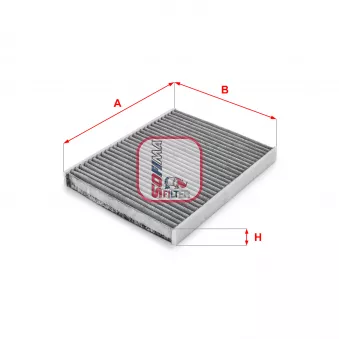 Filtre, air de l'habitacle SOFIMA S 4103 CA