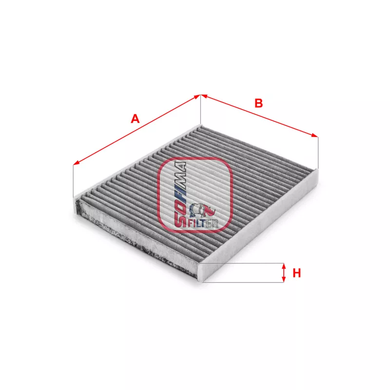 Filtre, air de l'habitacle SOFIMA S 4103 CA