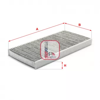 Filtre, air de l'habitacle SOFIMA S 4106 CA
