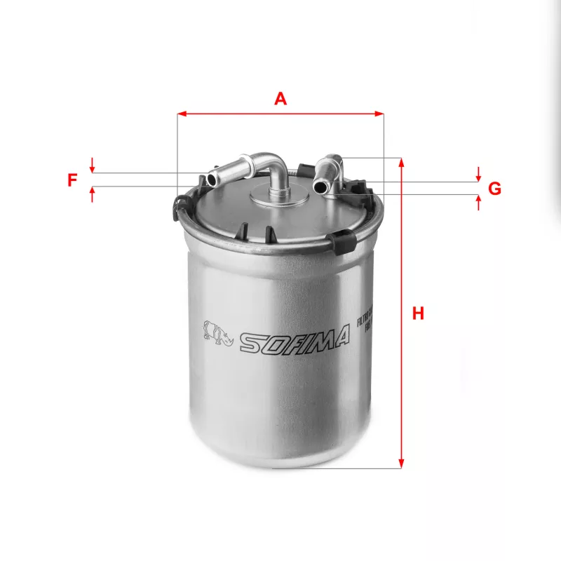 Filtre à carburant SOFIMA S 4106 NR